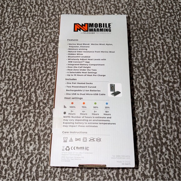 New Heated Socks - Picture 3 of 3